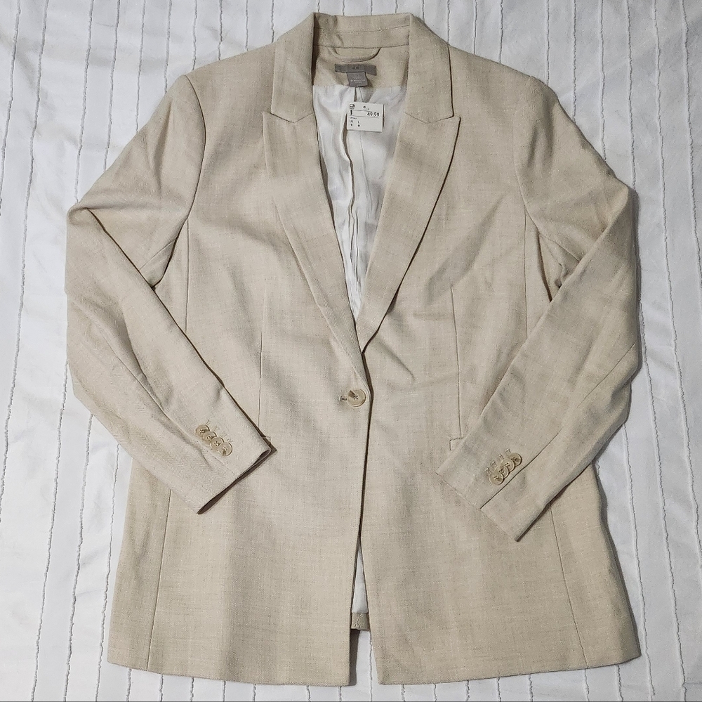 H&M Beige Blazer